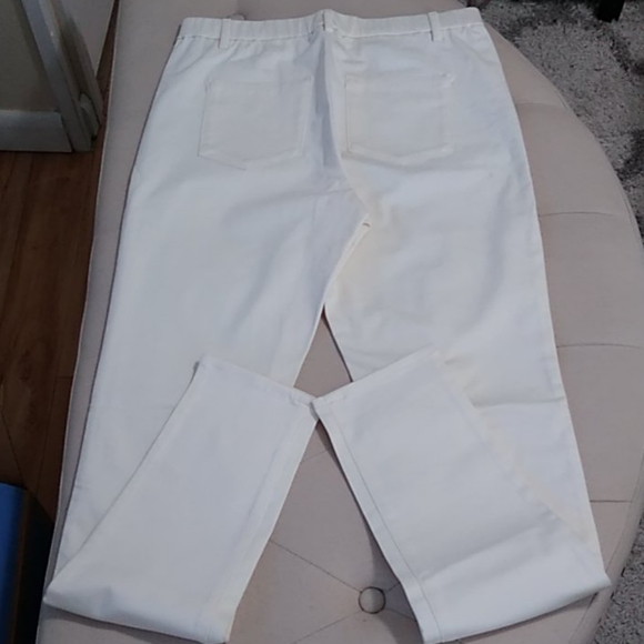 Uniqlo off-white skinny style pants - Picture 3 of 12